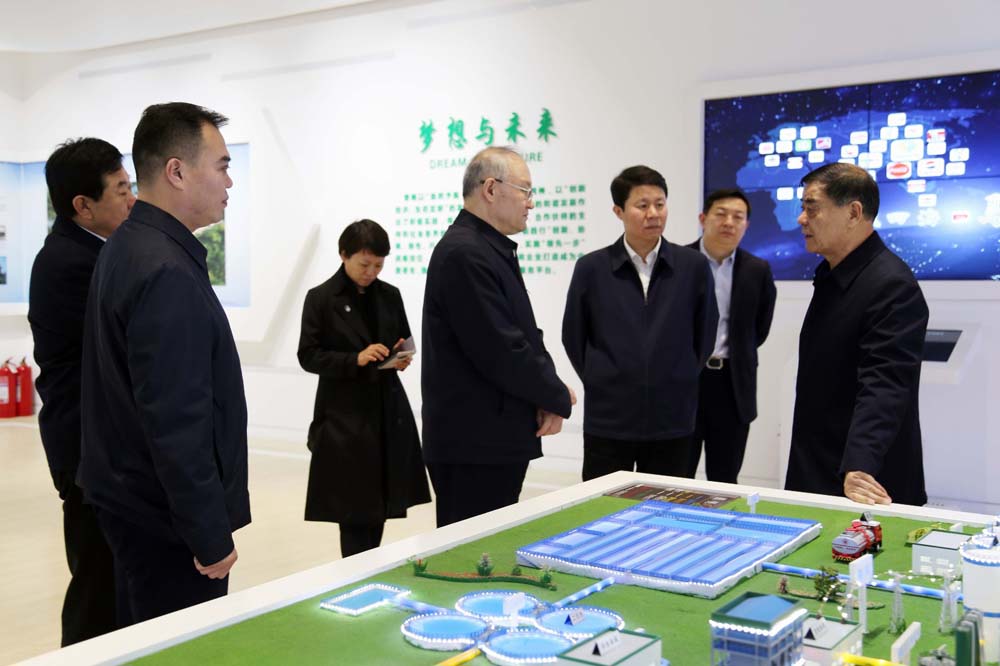 Liu Xingyun, Director of the Department of Finance of Shandong Province, visited Xiangchi for invest(图1)